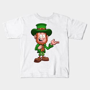 Friendly Leprechaun Kids T-Shirt